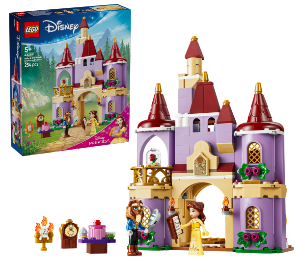 LEGO DISNEY 43289 Zaczarowany zamek Pięknej i Bestii - 1529798 - zdjęcie 2